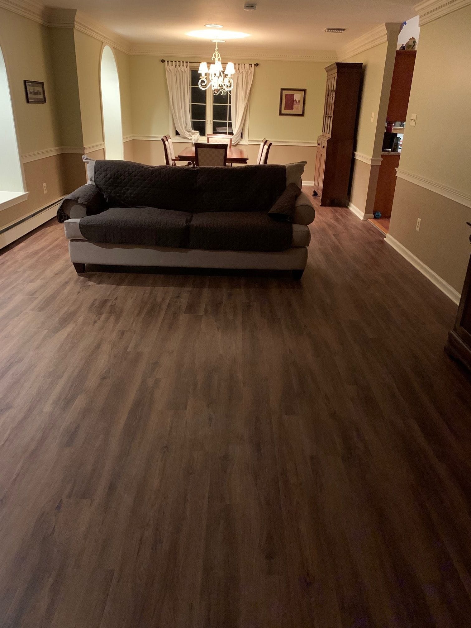 Hardwood in Family Room